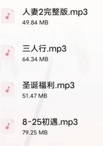 Bitchery御姐音ASMR新作《三人行·人妻2》沉浸式颅内高潮体验[4V+200M]