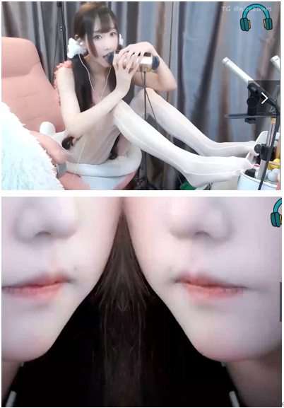 cos娃娃爱打豆豆ASMR舔耳助眠合集：斗鱼萌妹复播献声[2V]
