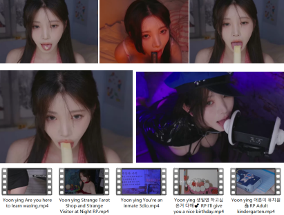 Yoonying Yoon Ying ASMR助眠合集：沉浸式耳语+轻敲触发音[5V/1080P]
