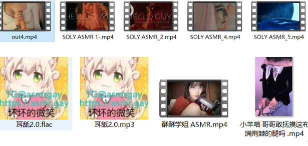 小羊喵×酥酥学姐×SOLY×烛灵儿ASMR合集：9部跨圈层助眠神作[7V+2a]