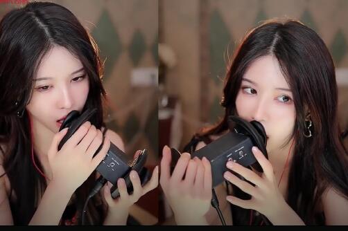 众乐抱抱er ASMR双耳舔耳全触发：虎牙二次元声控魔法师[502×334]