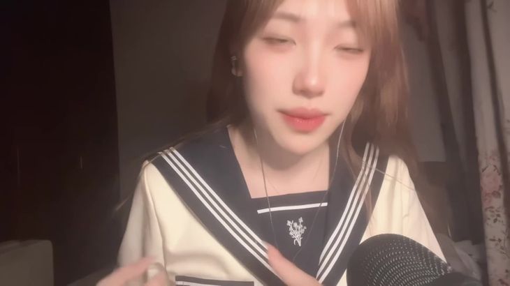 [璐璐哄睡屋]付费帮女郎情景高跟鞋网袜甜麦ASMR减压视频集 53