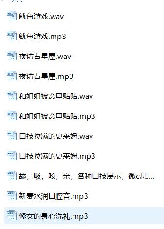 芝恩㱏ASMR四五月爱发电付费音声合集[2G/MP3+WAV]