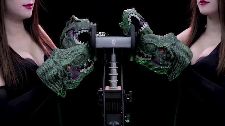 [晓晓小UP]ASMR恐龙奇妙的触发音