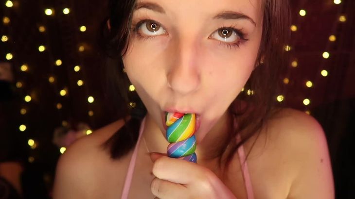 AftynRose ASMR Bunny girl suckin on a looong lollipop AftynRose ASMR Bunny girl suckin on a looong lollipop