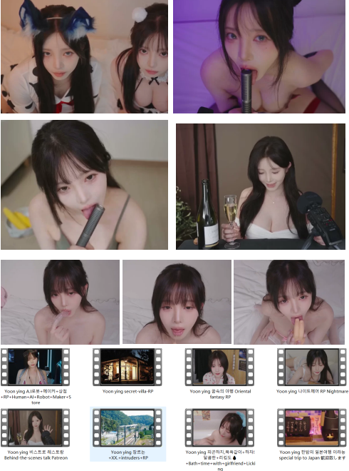 Yoonying允英2024年9月&10月超清助眠合集[1080P/10H]